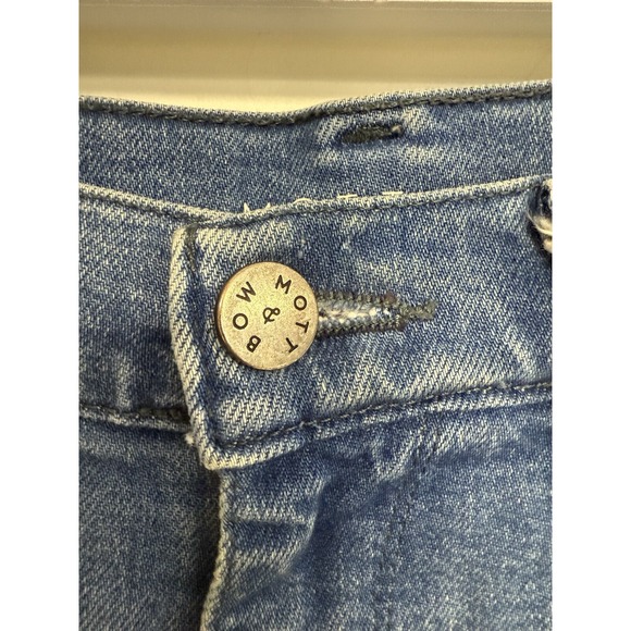 Mott and Bow Men's Slim Fit Jeans Medium Wash 31x30 (READ) Blue Denim Pants - Picture 4 of 12